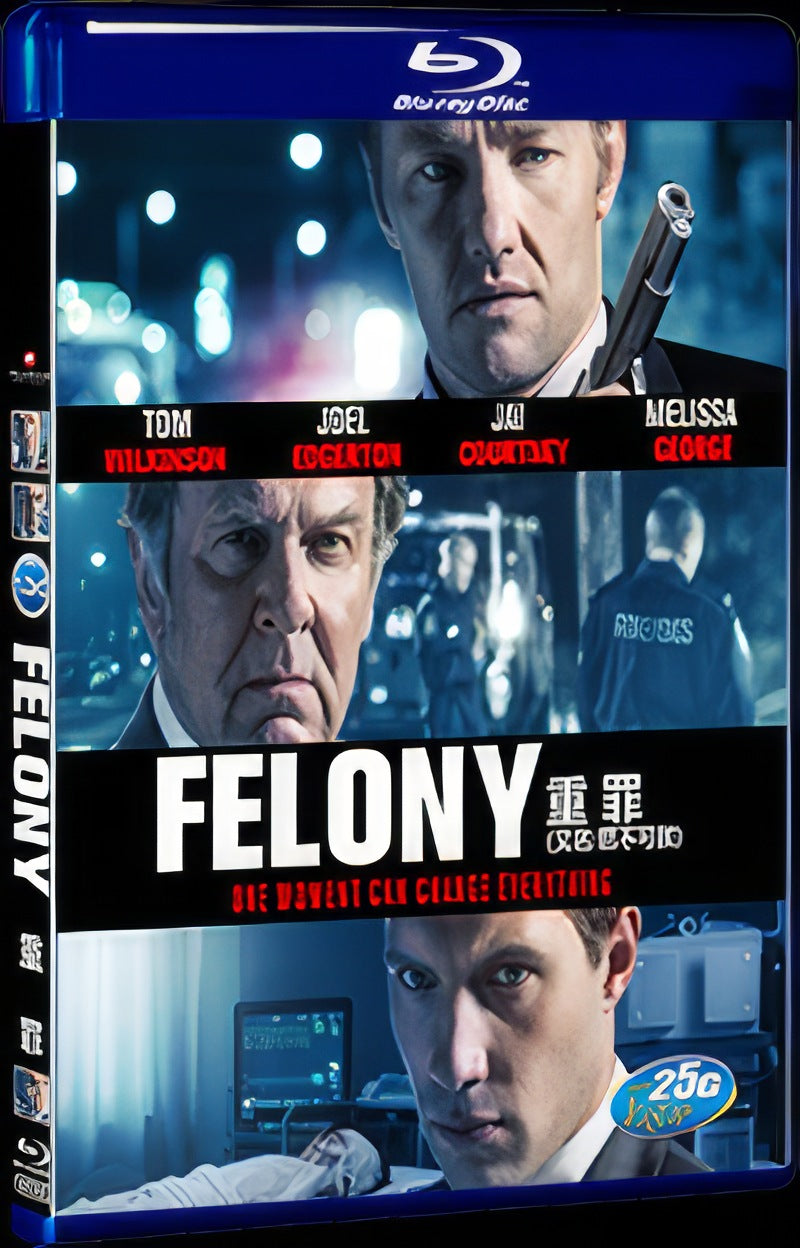 Felony (2013) Movie 1-Disc Box Set for Gift Collection Blu-ray