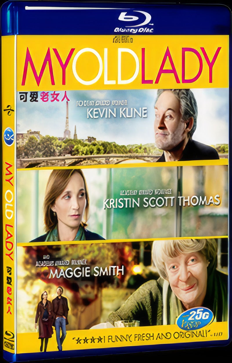 My Old Lady (2014) Movie 1-Disc Box Set for Gift Collection Blu-ray