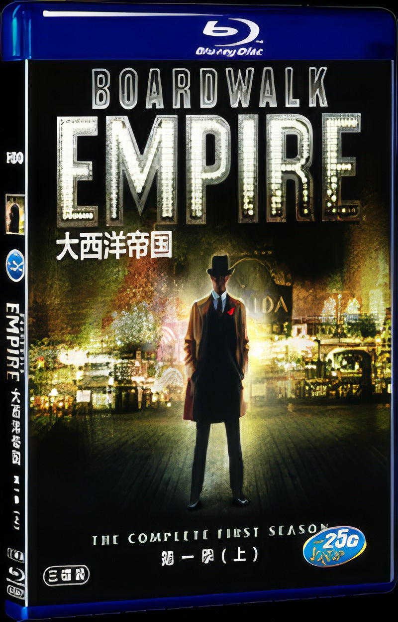 Boardwalk Empire Season 1 (2010) Movie 5-Disc Box Set for Gift Collection Blu-ray