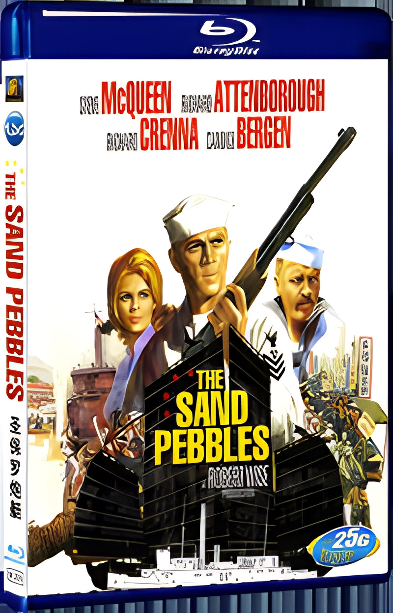 1966 The Sand Pebbles 1080P for Gift 1-Disc All RegionPlay Seal Box Blu-ray