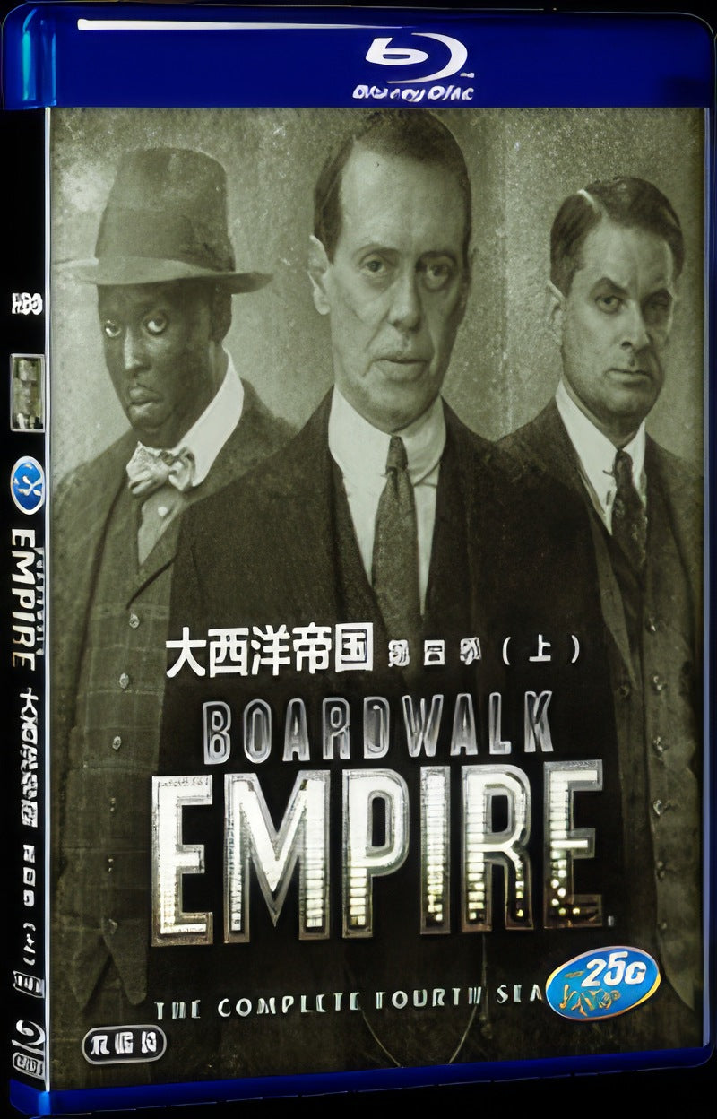Boardwalk Empire Season 4 (2013) Movie 4-Disc Box Set for Gift Collection Blu-ray