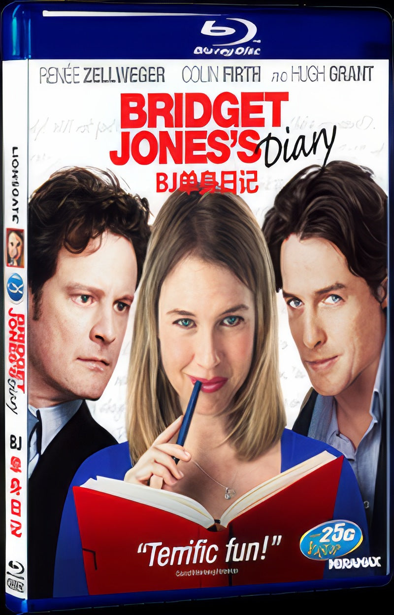 Bridget Joness Diary (2001) Movie 1-Disc Box Set for Gift Collection Blu-ray