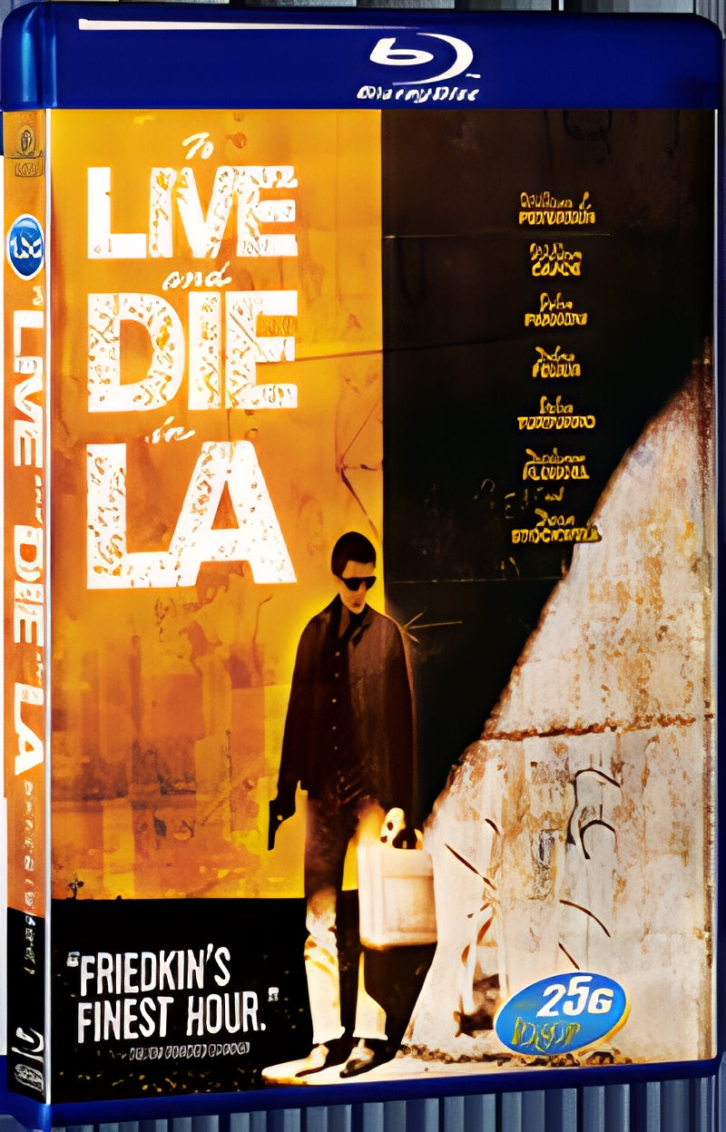 1985 To Live and Die in L.A. 1080P for Gift 1-Disc All RegionPlay Seal Box Blu-ray