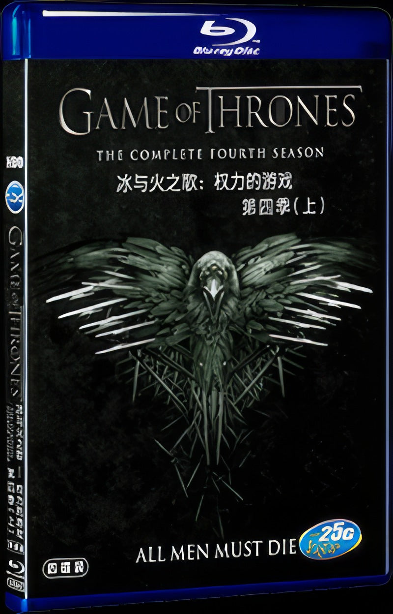 Game of Thrones Season 4 (2014) Movie 4-Disc Box Set for Gift Collection Blu-ray