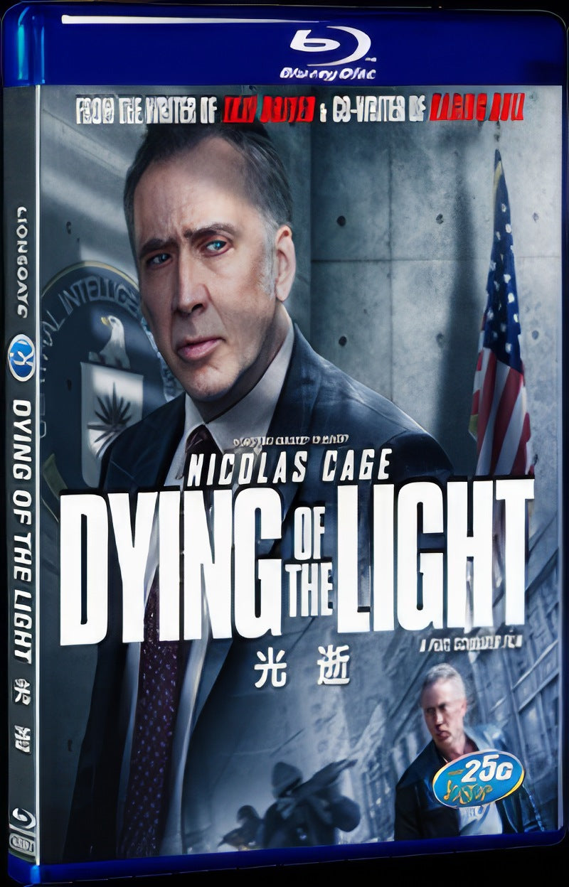 Dying of the Light (2014) Movie 1-Disc Box Set for Gift Collection Blu-ray