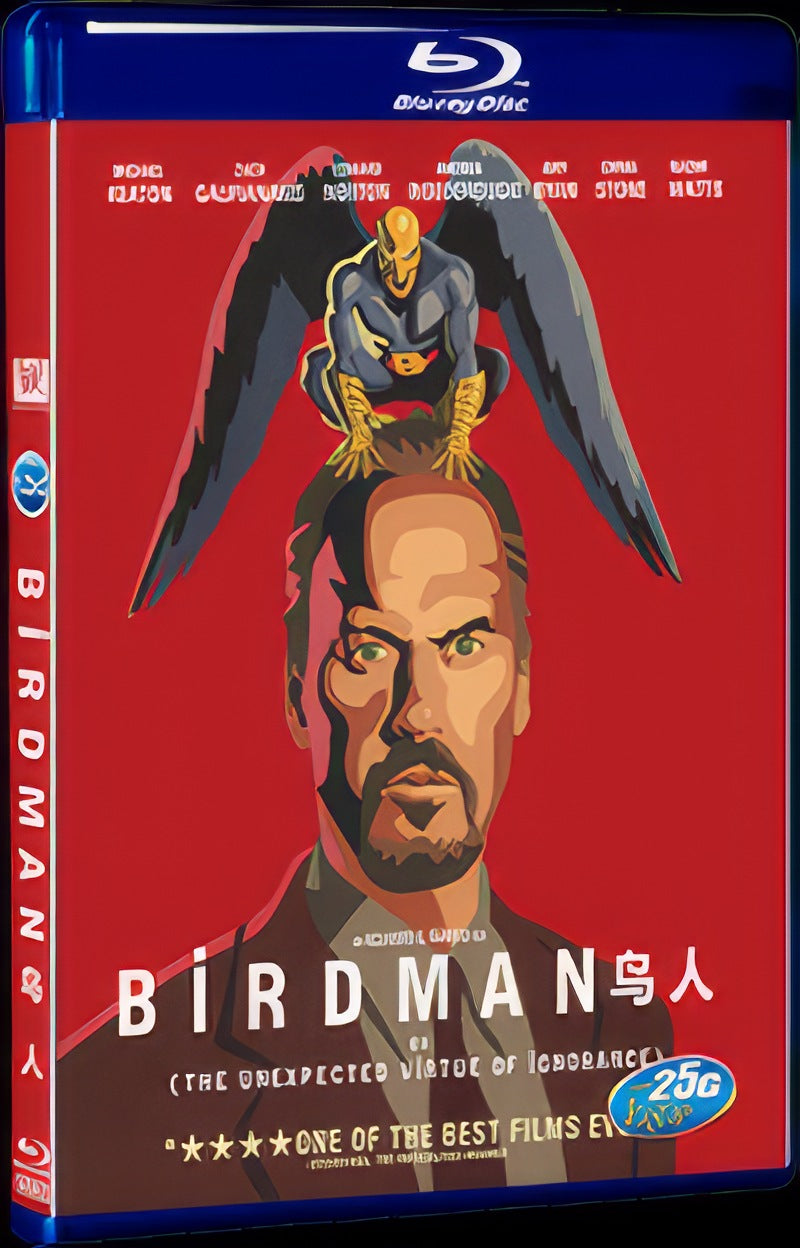 Birdman (2014) Movie 1-Disc Box Set for Gift Collection Blu-ray