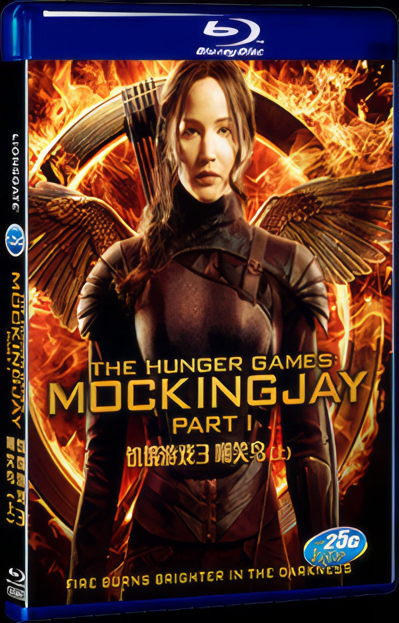 The Hunger Games: Mockingjay - Part 1 (2014) Movie 1-Disc Box Set for Gift Collection Blu-ray