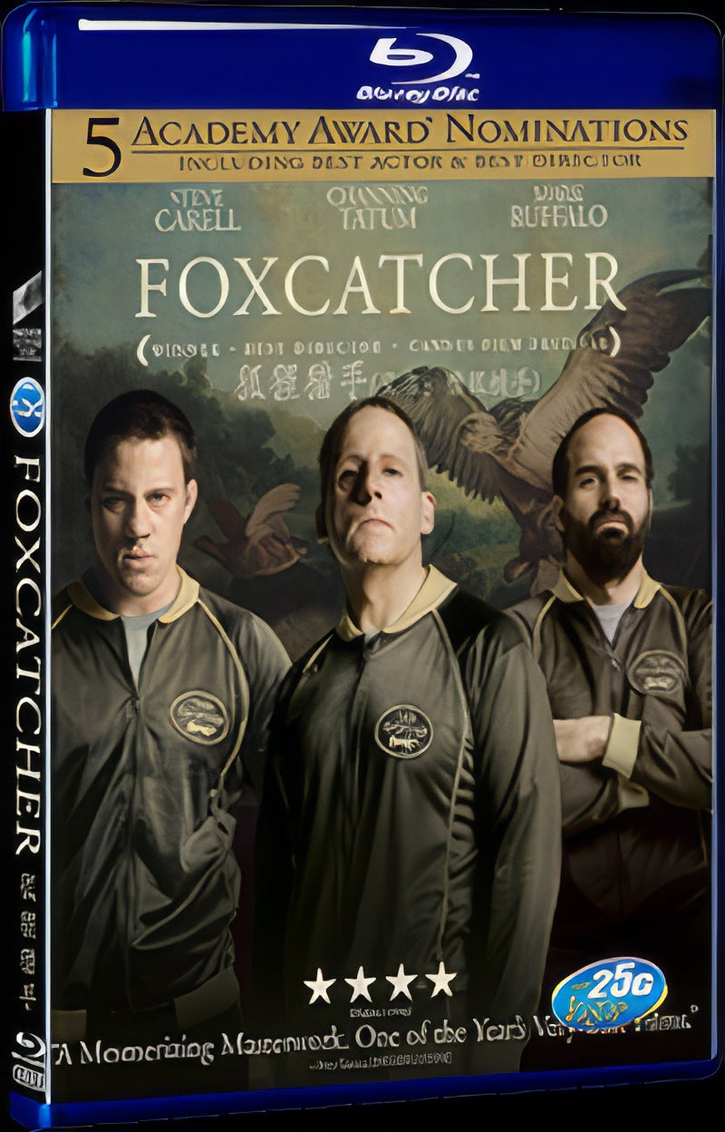 Foxcatcher (2014) Movie 1-Disc Box Set for Gift Collection Blu-ray