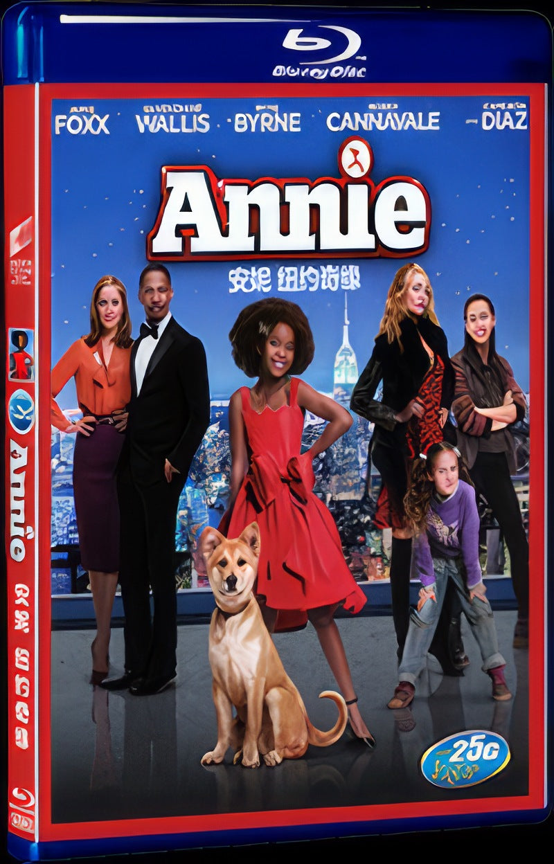 Annie (2014) Movie 1-Disc Box Set for Gift Collection Blu-ray