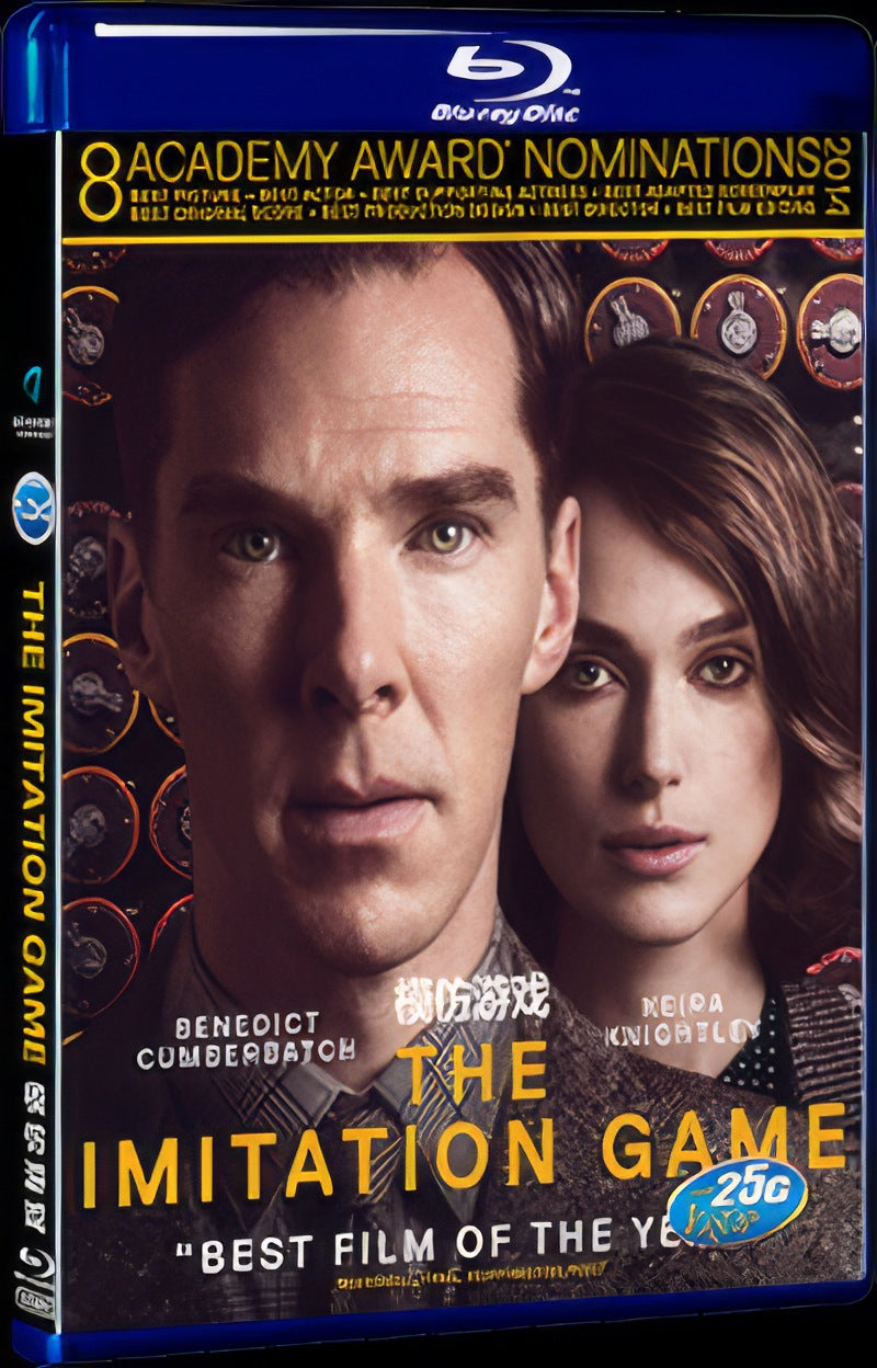 The Imitation Game (2014) Movie 1-Disc Box Set for Gift Collection Blu-ray