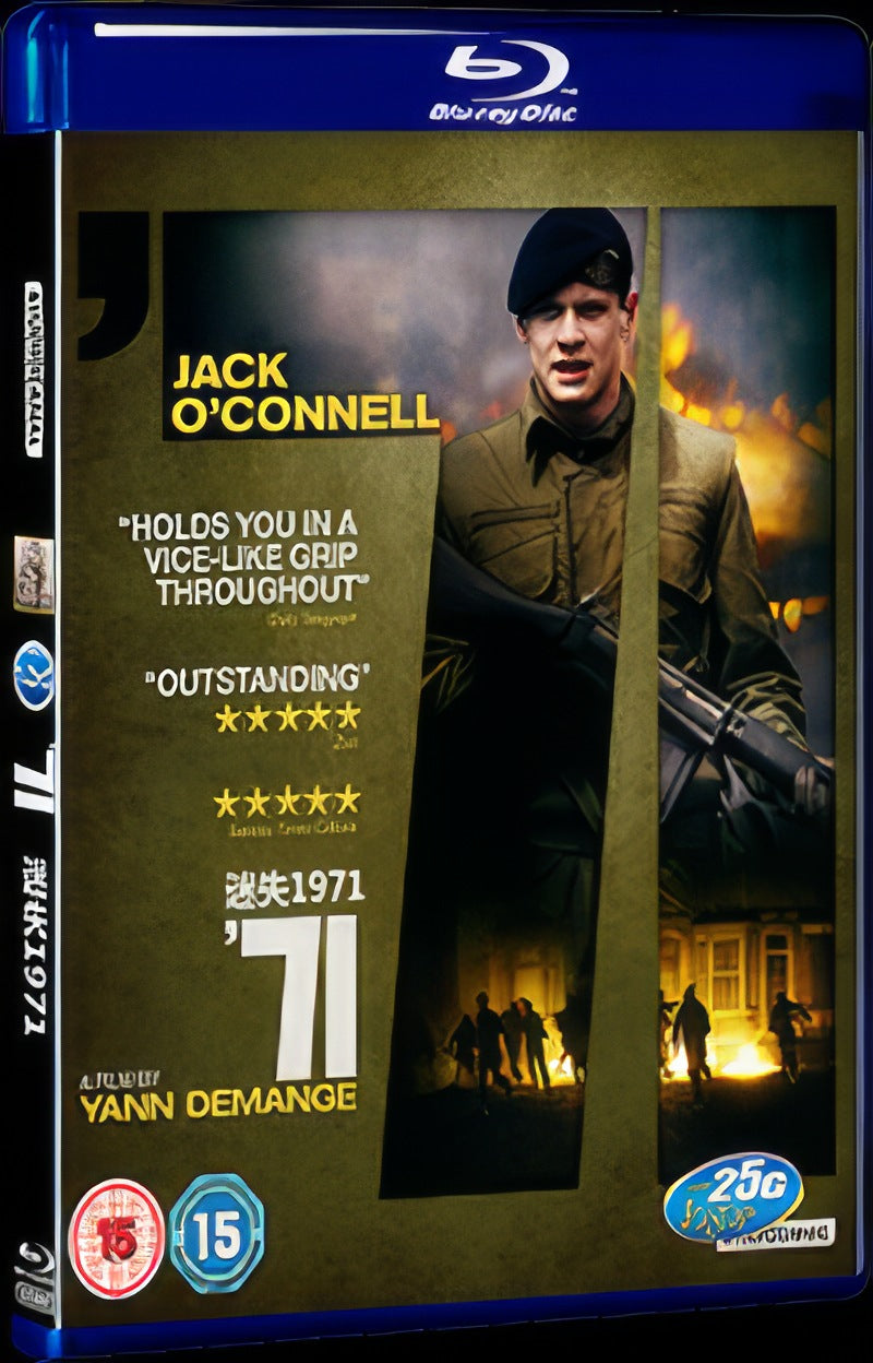 71 (2014) Movie 1-Disc Box Set for Gift Collection Blu-ray