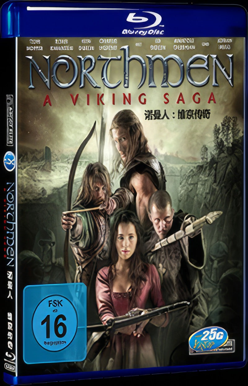 Northmen: A Viking Saga (2014) Movie 1-Disc Box Set for Gift Collection Blu-ray