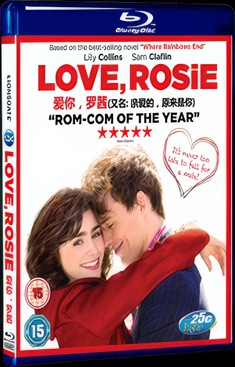Love Rosie‎ (2014) Movie 1-Disc Box Set for Gift Collection Blu-ray
