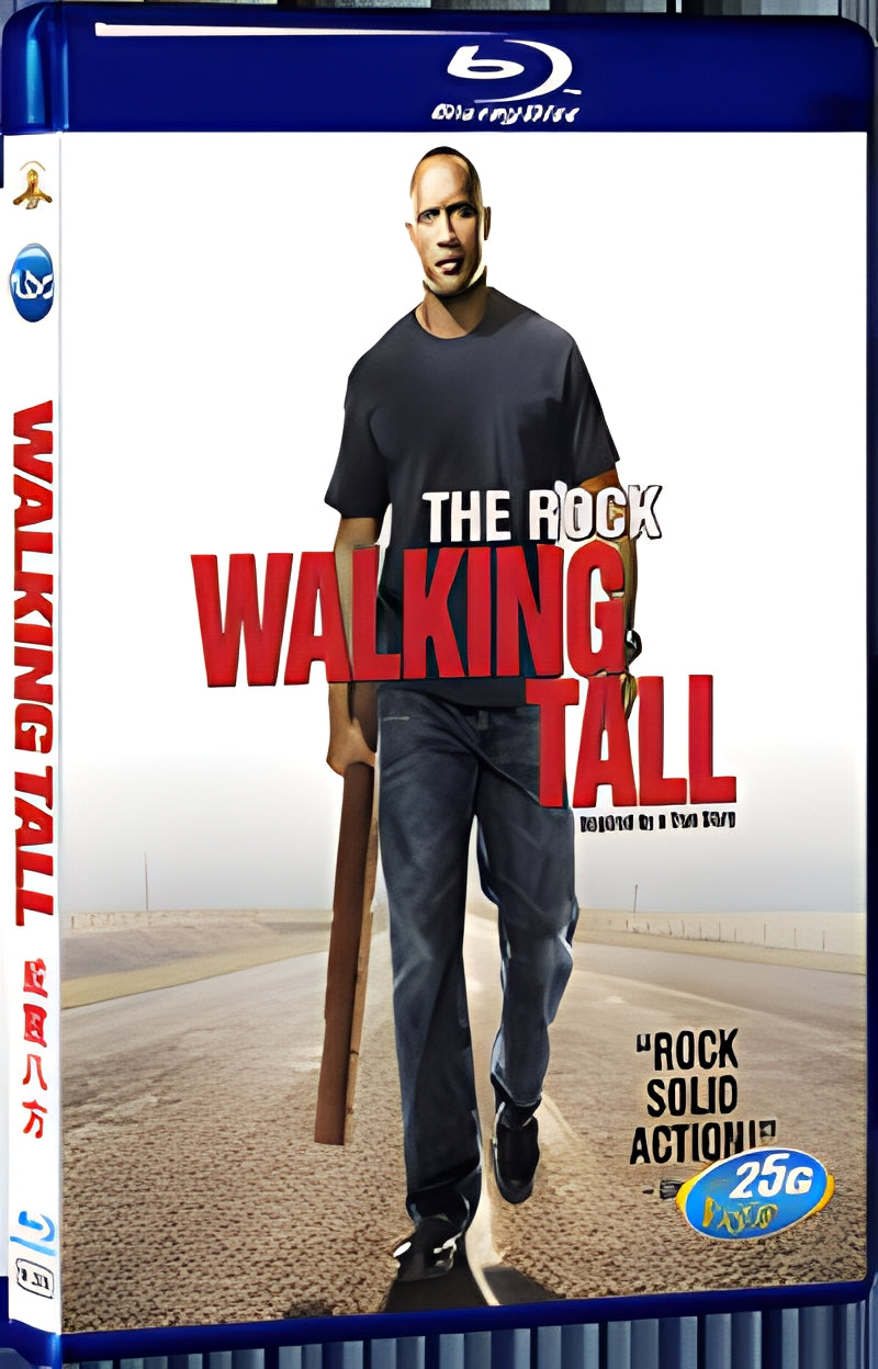 2004 Walking Tall 1080P for Gift 1-Disc All RegionPlay Seal Box Blu-ray