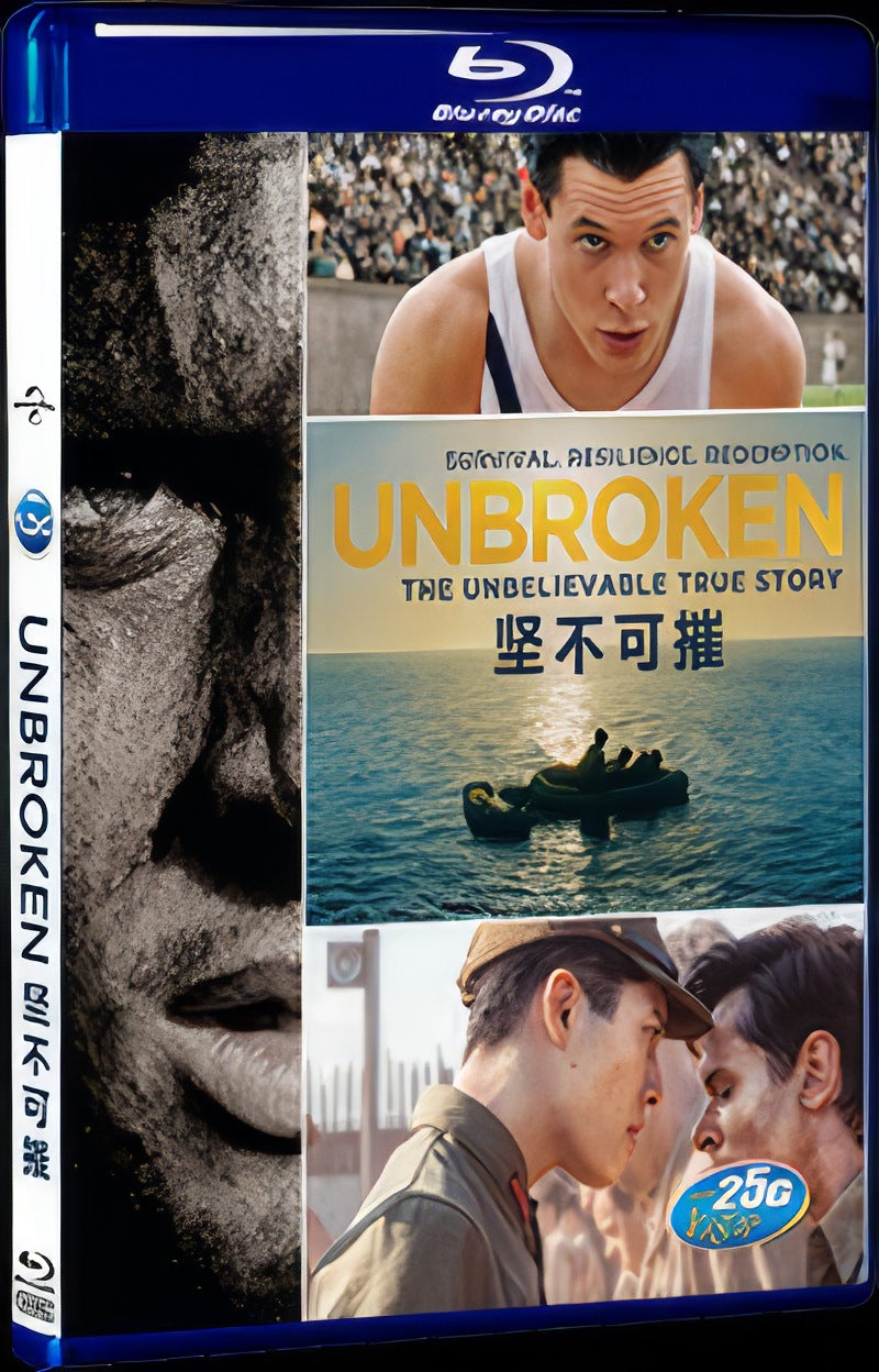 2014 Unbroken (2014) Movie 1-Disc Box Set for Gift Collection Blu-ray