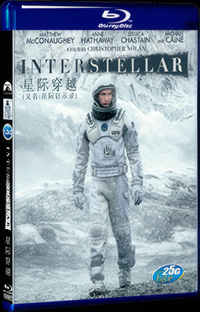 Interstellar (2014) Movie 1-Disc Box Set for Gift Collection Blu-ray
