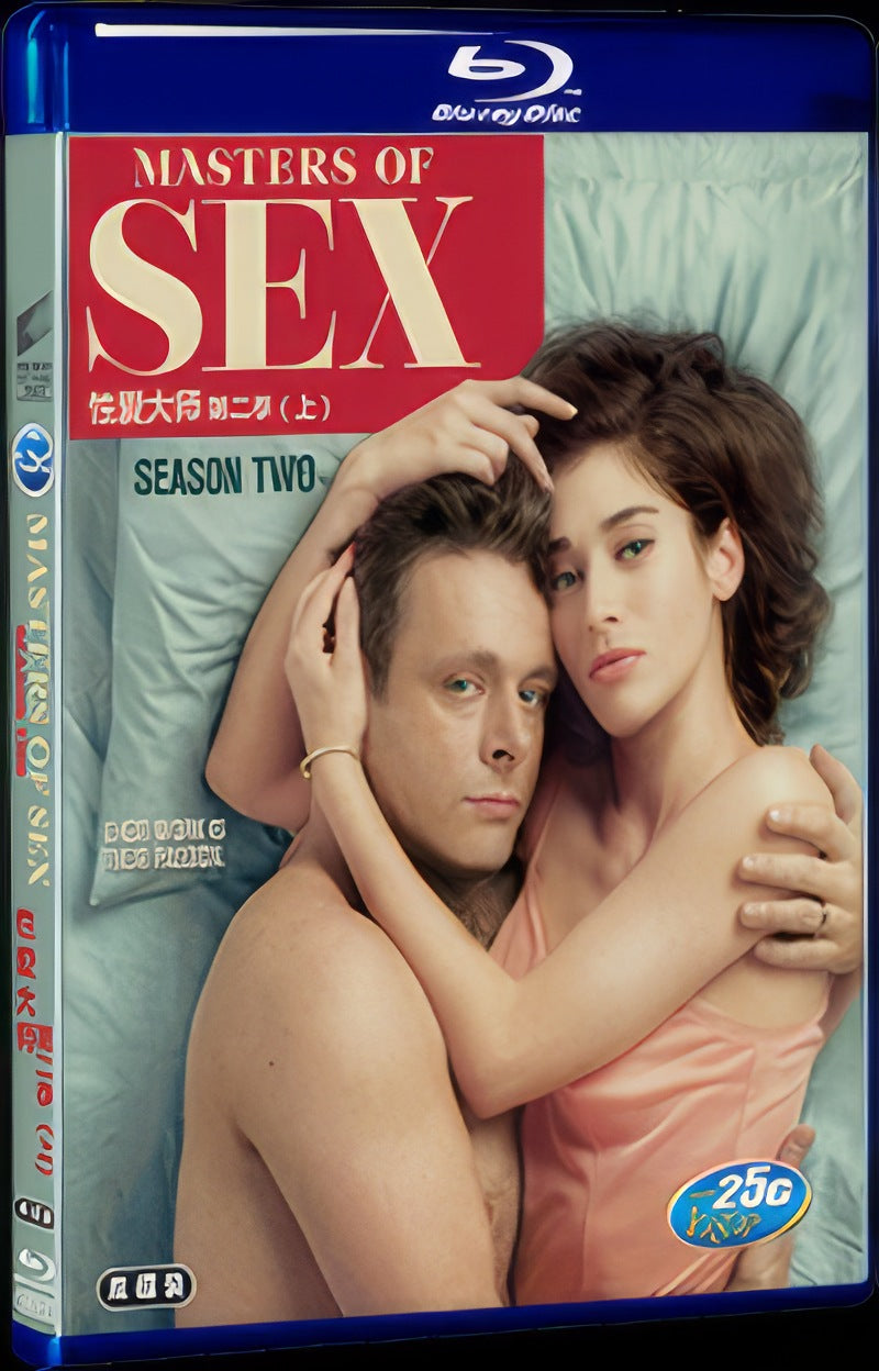 Masters of Sex Season 2 (2014) Movie 4-Disc Box Set for Gift Collection Blu-ray