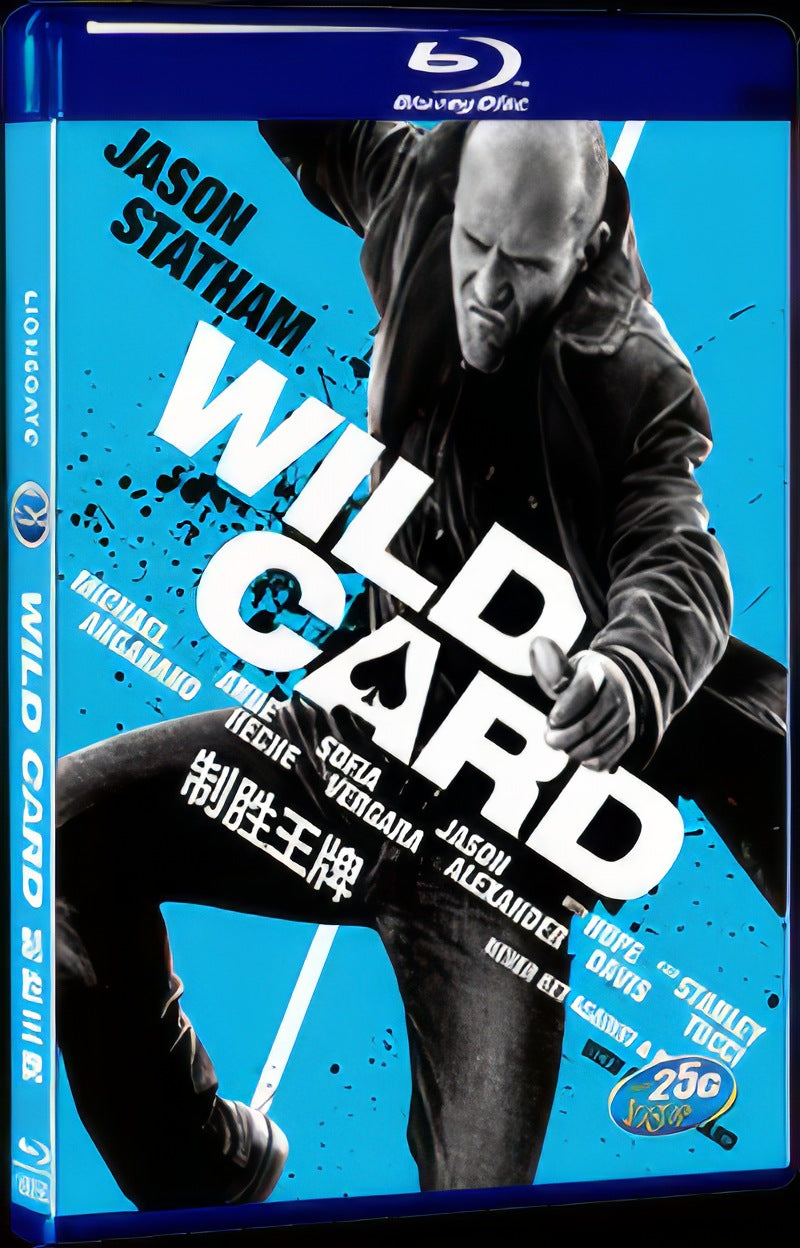 Wild Card (2015) Movie 1-Disc Box Set for Gift Collection Blu-ray
