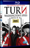 TURN Season 1 (2014) Movie 3-Disc Box Set for Gift Collection Blu-ray