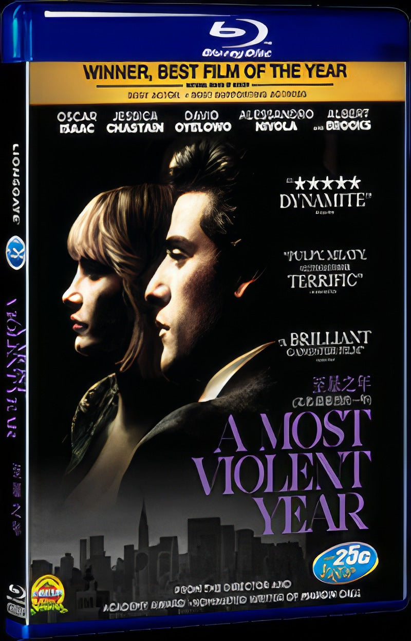 A Most Violent Year (2014) Movie 1-Disc Box Set for Gift Collection Blu-ray