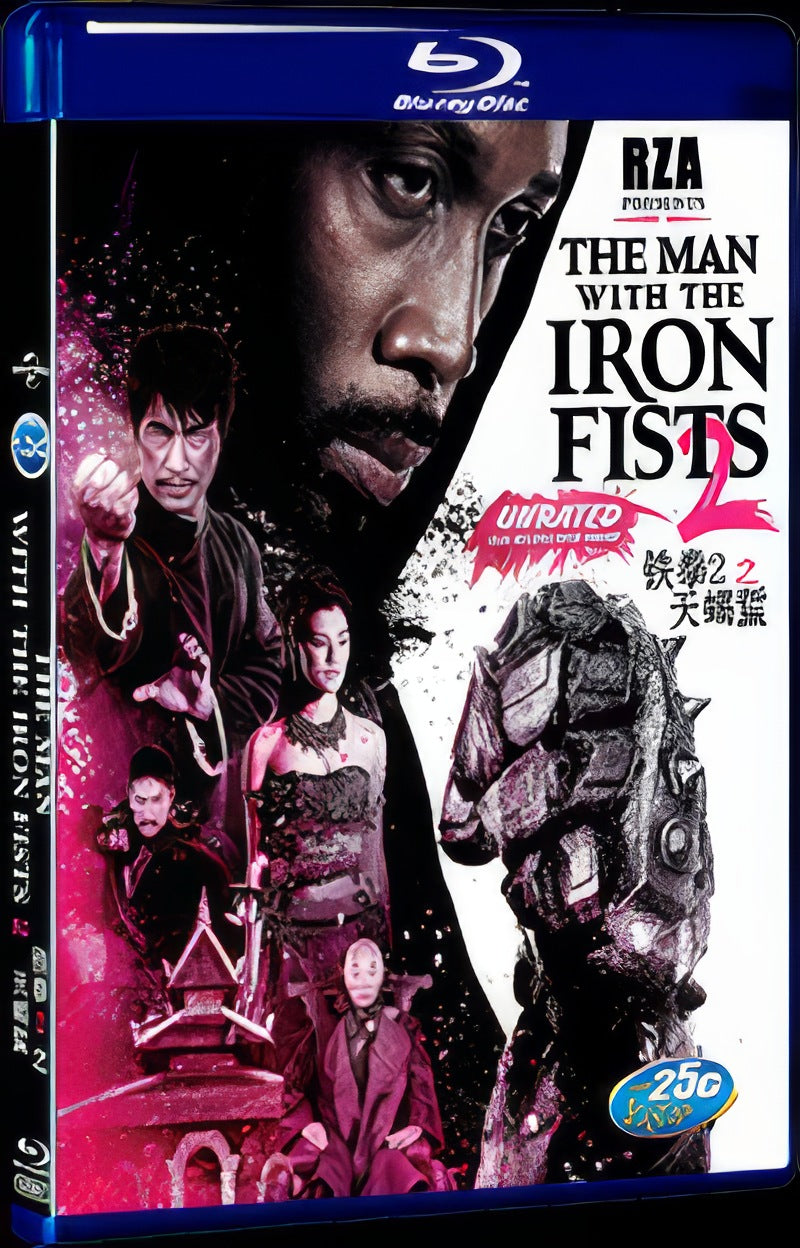 The Man with the Iron Fists 2: The Sting of the Scorpion (2015) Movie 1-Disc Box Set for Gift Collection Blu-ray