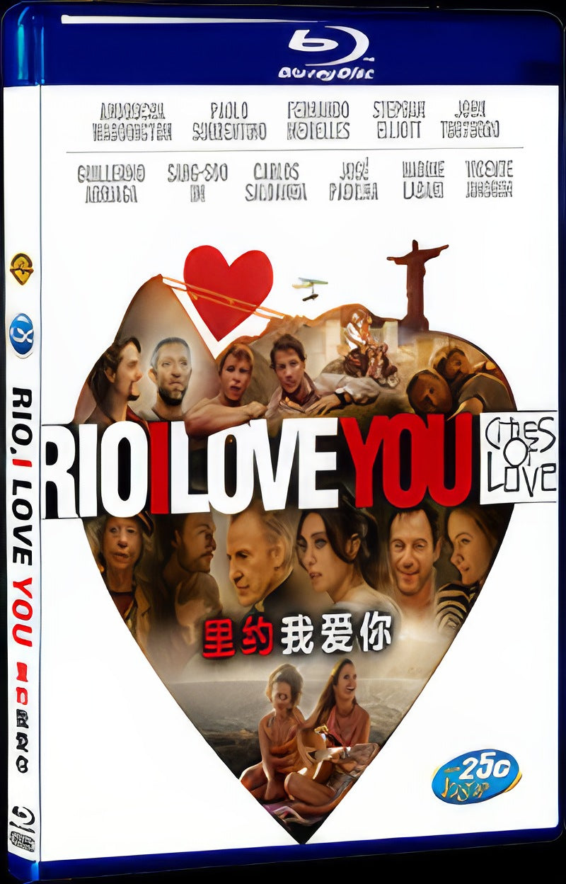 Rio eu te amo‎ (2014) Movie 1-Disc Box Set for Gift Collection Blu-ray
