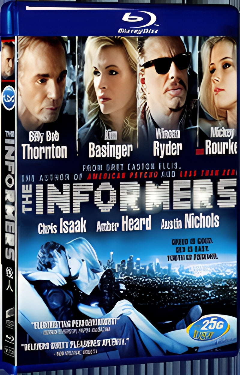 2009 The informers 1080P for Gift 1-Disc All RegionPlay Seal Box Blu-ray