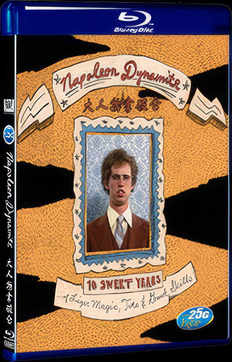 Napoleon Dynamite (2004) Movie 1-Disc Box Set for Gift Collection Blu-ray