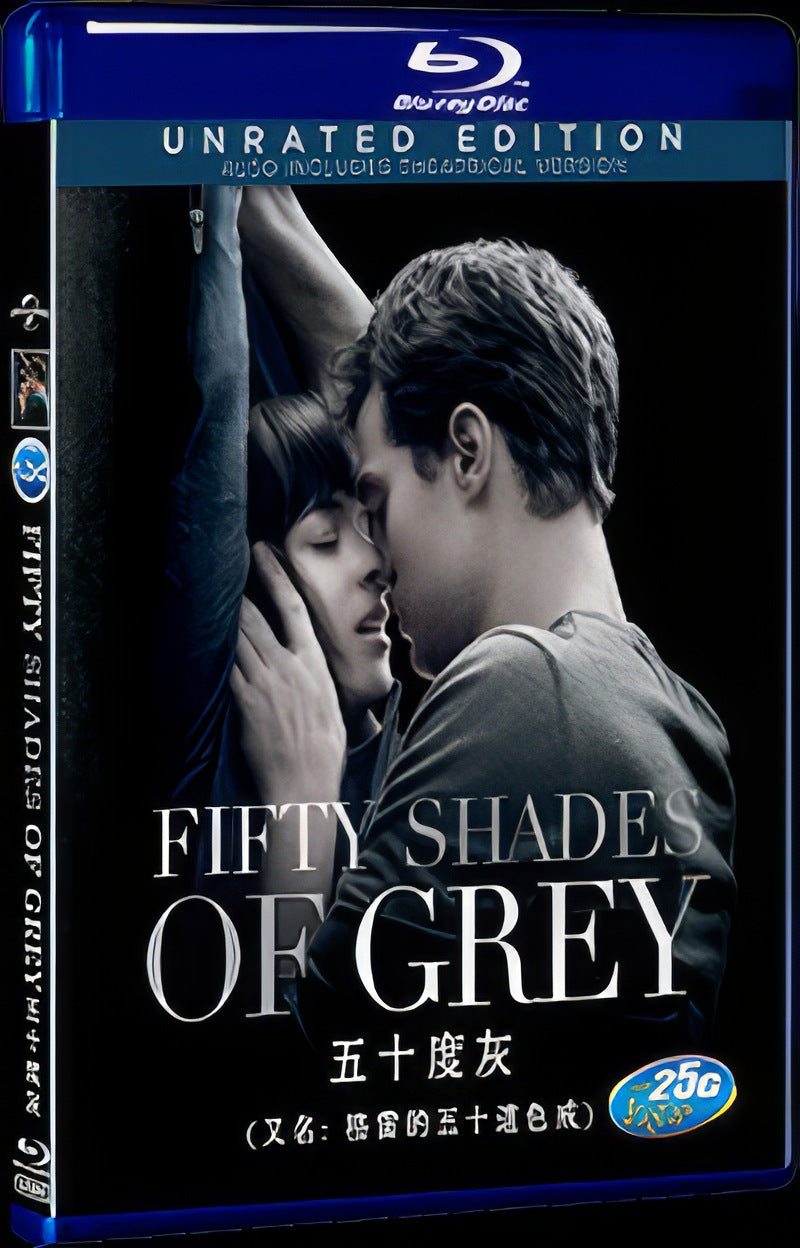 Fifty Shades of Grey (2015) Movie 1-Disc Box Set for Gift Collection Blu-ray
