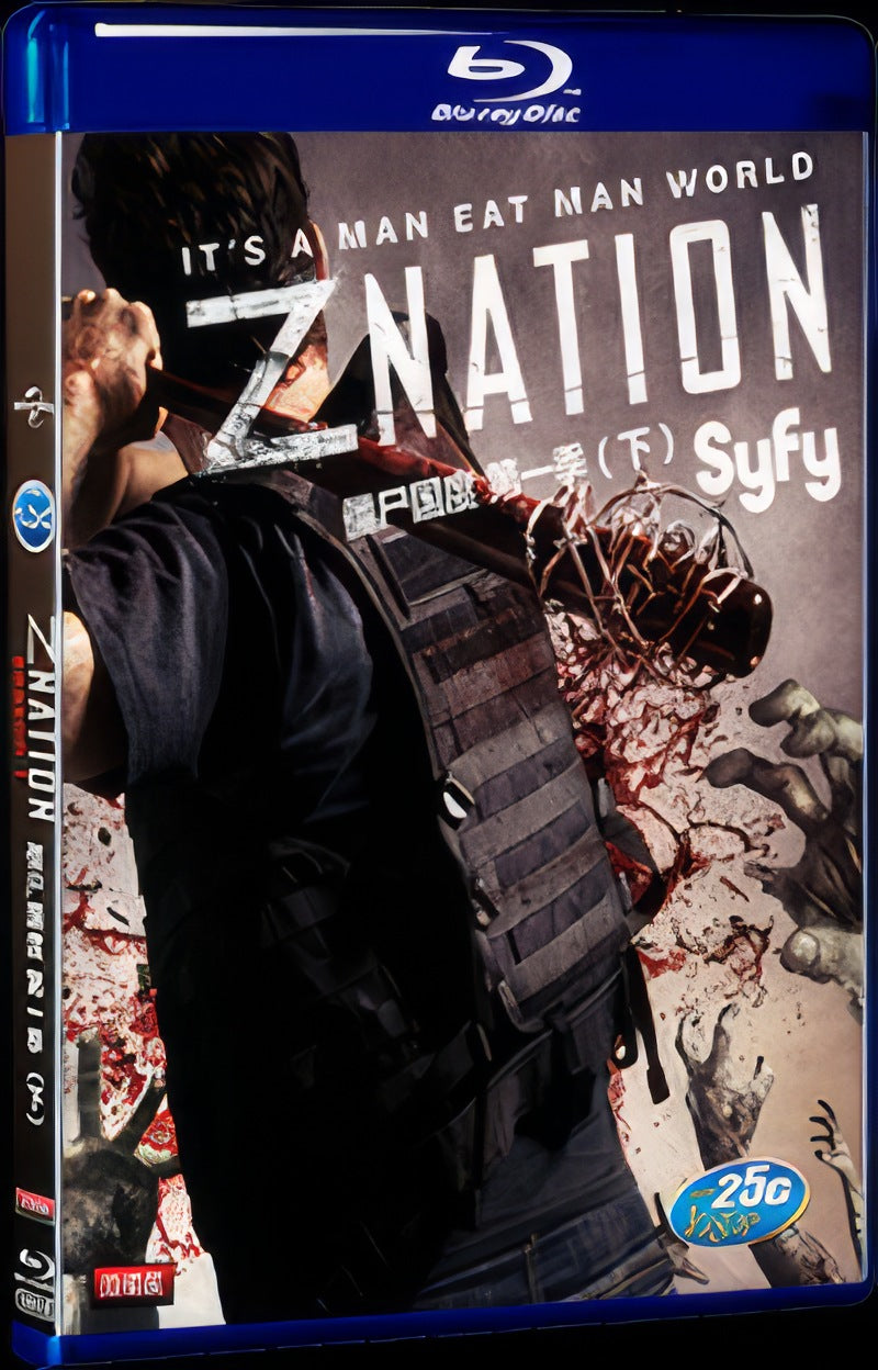 Z Nation Season 1 (2014) Movie 4-Disc Box Set for Gift Collection Blu-ray