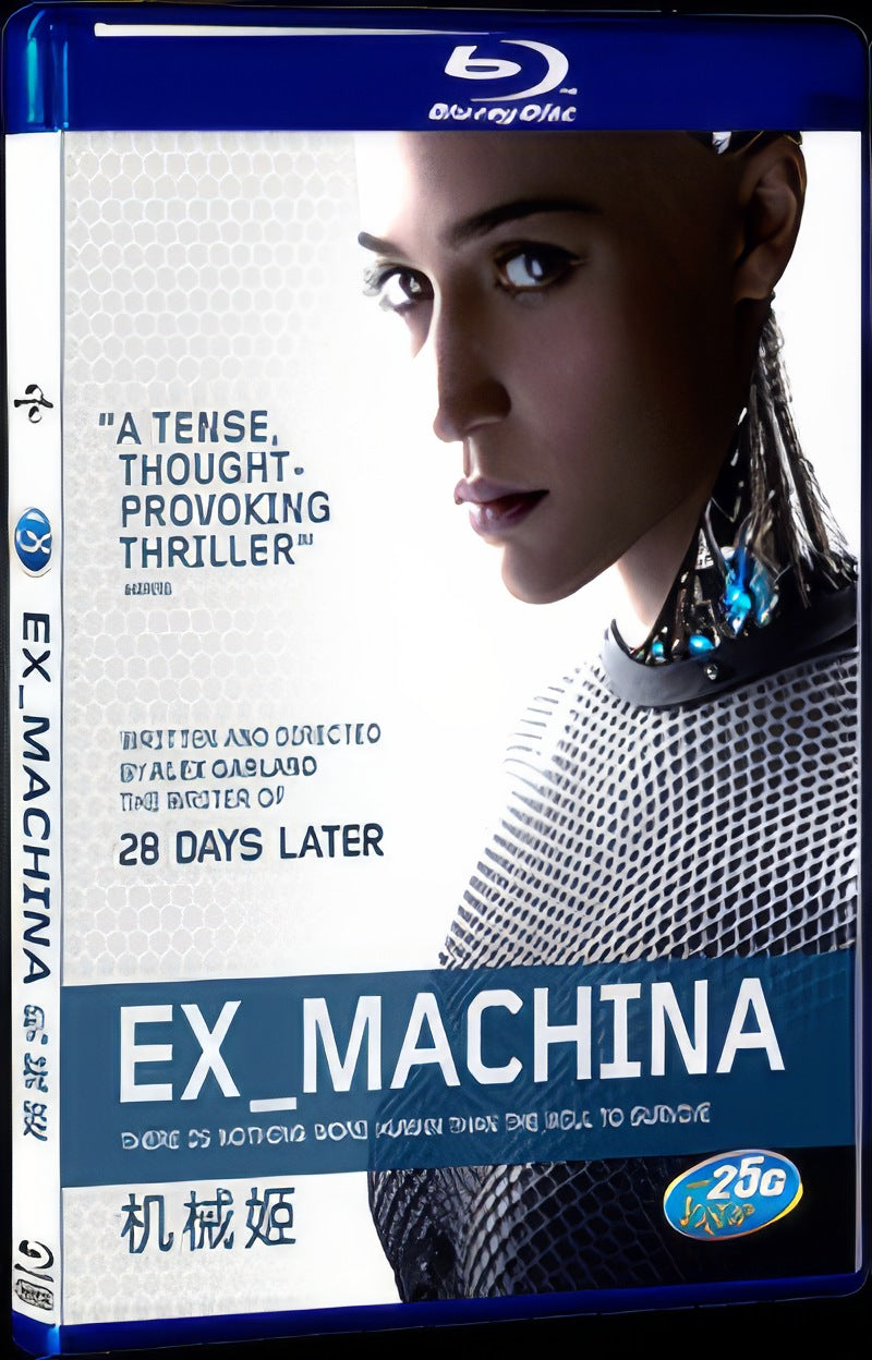 Ex Machina (2015) Movie 1-Disc Box Set for Gift Collection Blu-ray