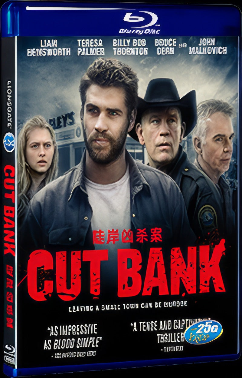 Cut Bank (2014) Movie 1-Disc Box Set for Gift Collection Blu-ray