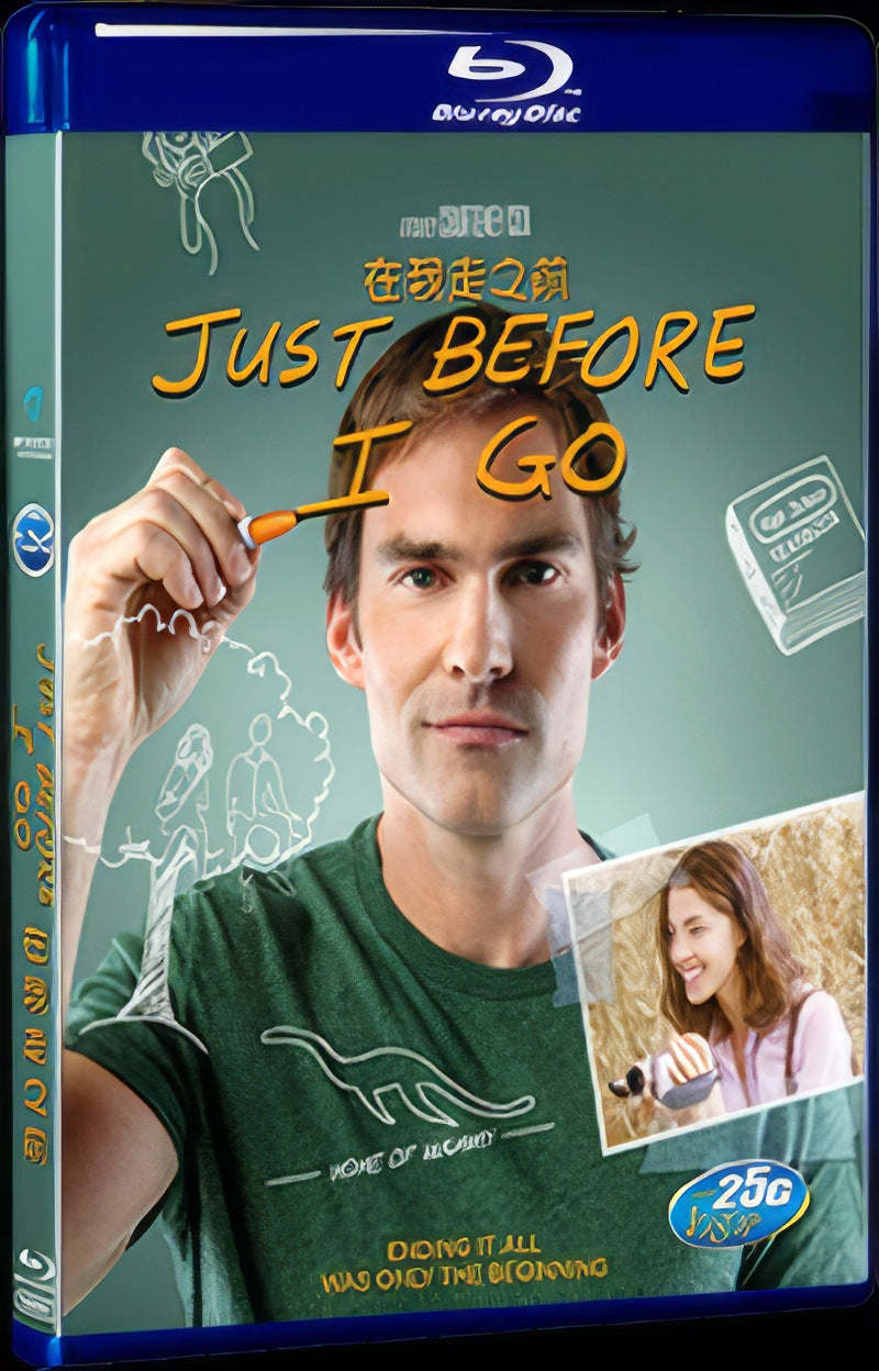Just Before I Go (2014) Movie 1-Disc Box Set for Gift Collection Blu-ray