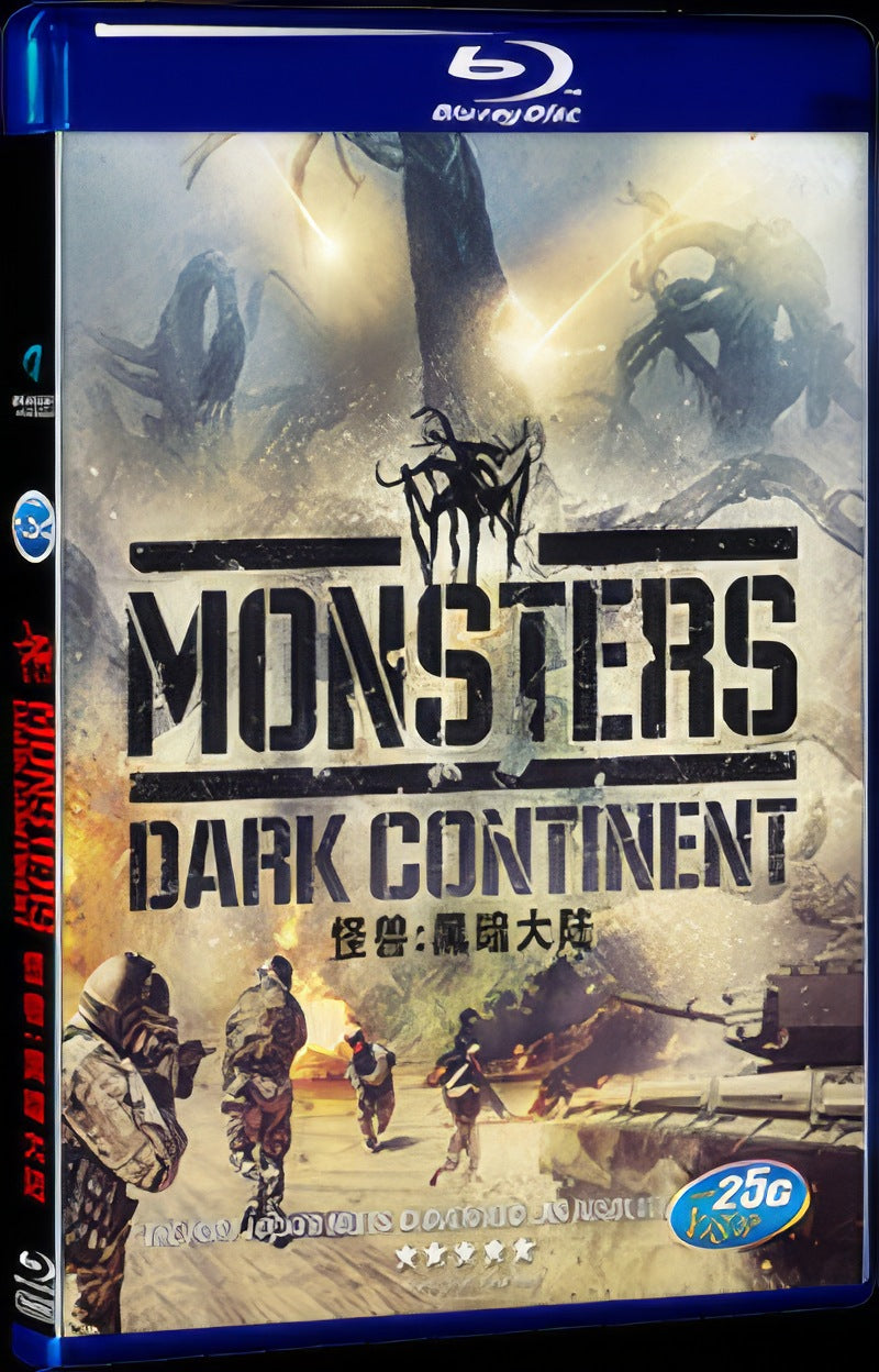 Monsters: Dark Continent (2014) Movie 1-Disc Box Set for Gift Collection Blu-ray
