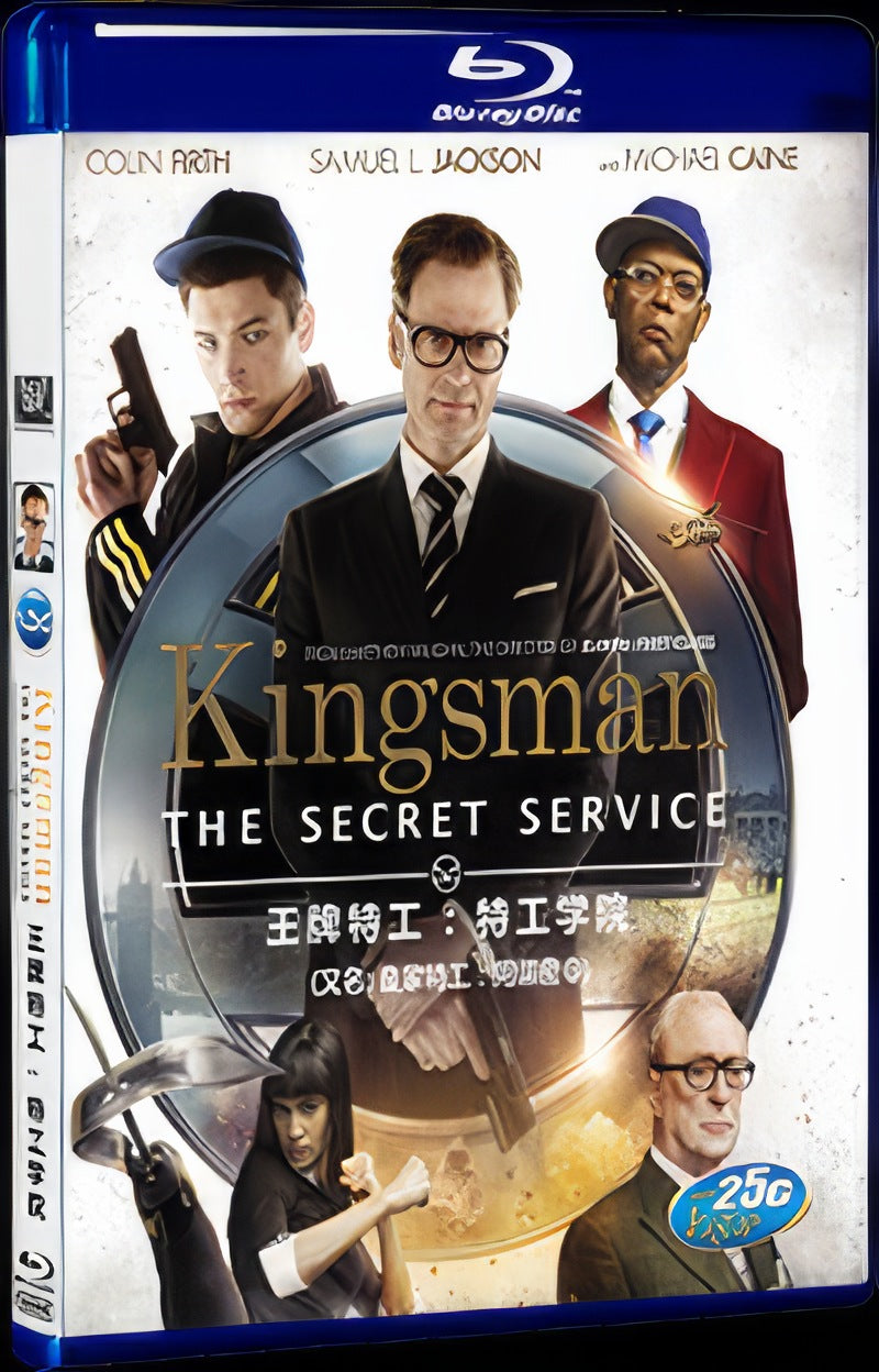 Kingsman: The Secret Service (2014) Movie 1-Disc Box Set for Gift Collection Blu-ray