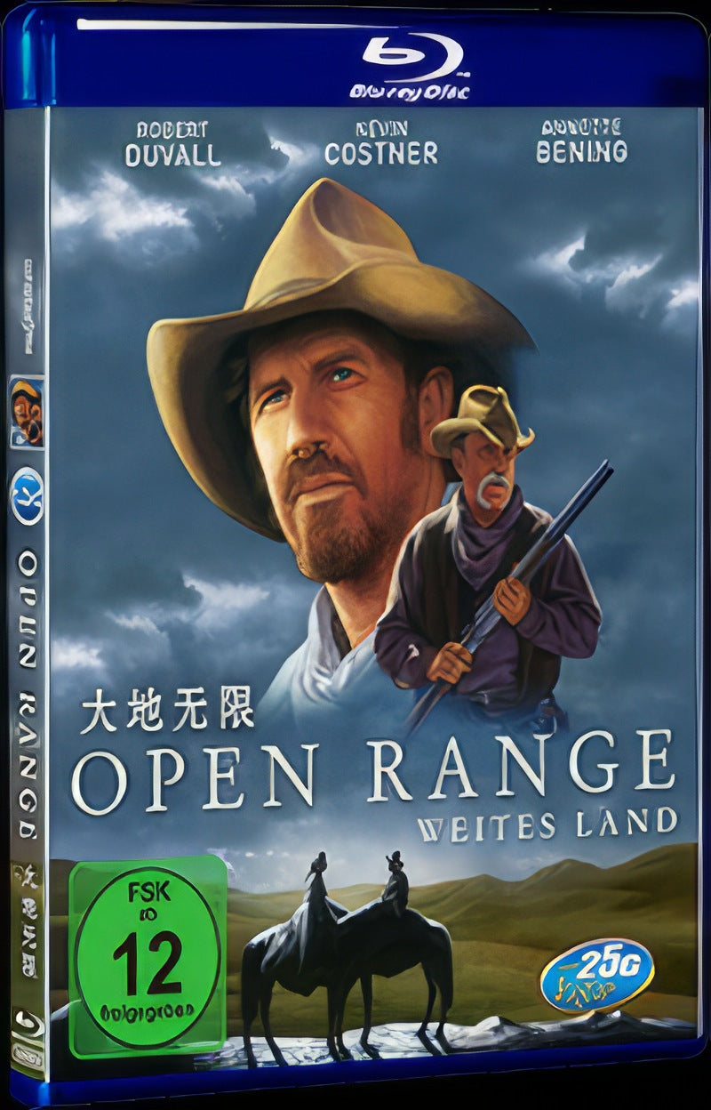 Open Range (2003) Movie 1-Disc Box Set for Gift Collection Blu-ray