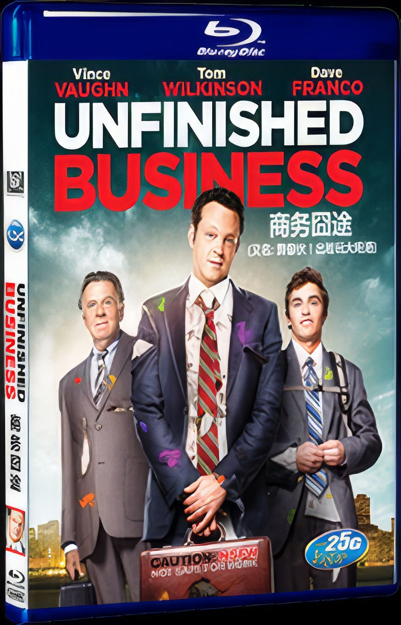 Unfinished Business (2015) Movie 1-Disc Box Set for Gift Collection Blu-ray