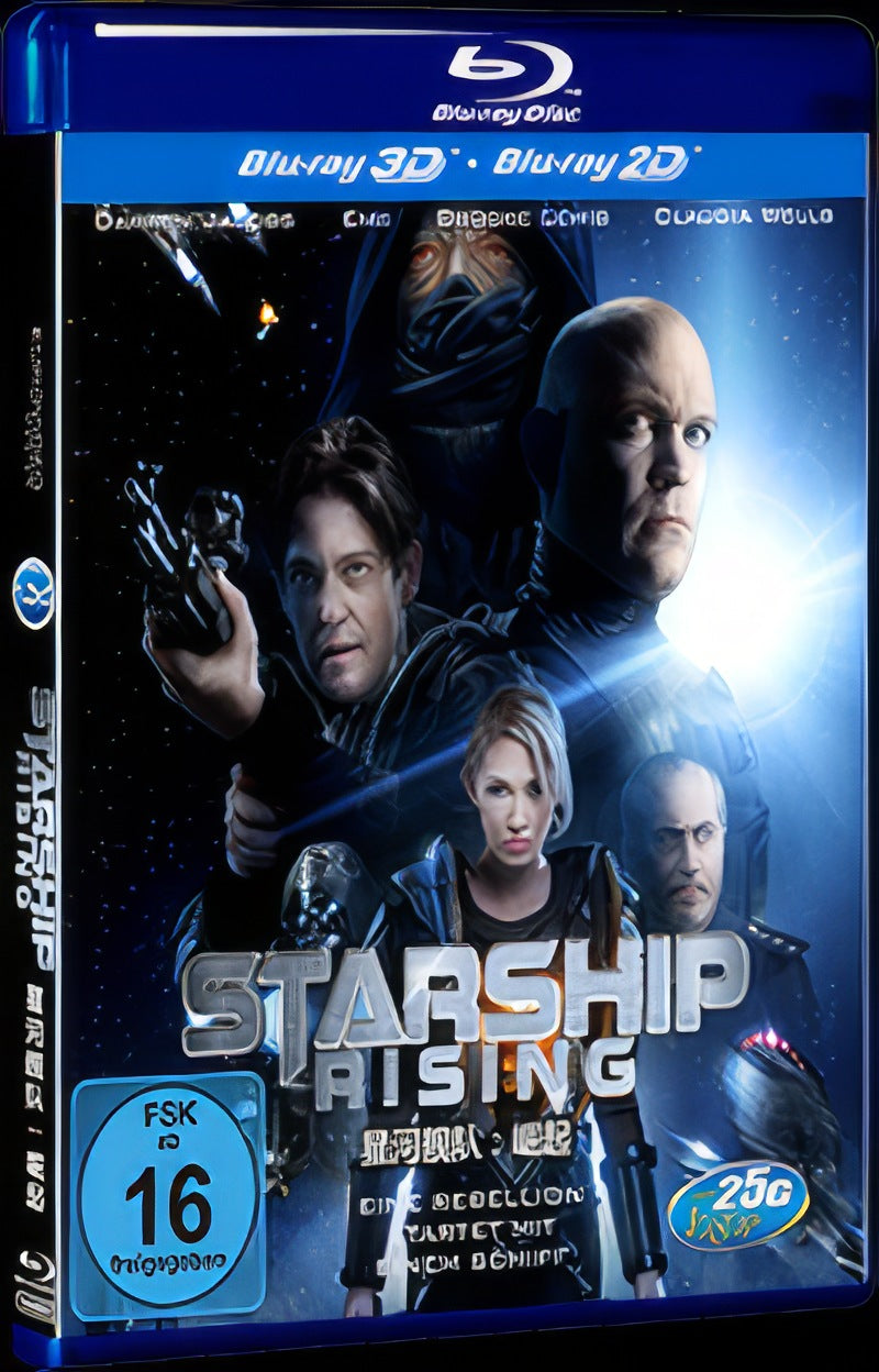 Starship Rising (2014) Movie 1-Disc Box Set for Gift Collection Blu-ray