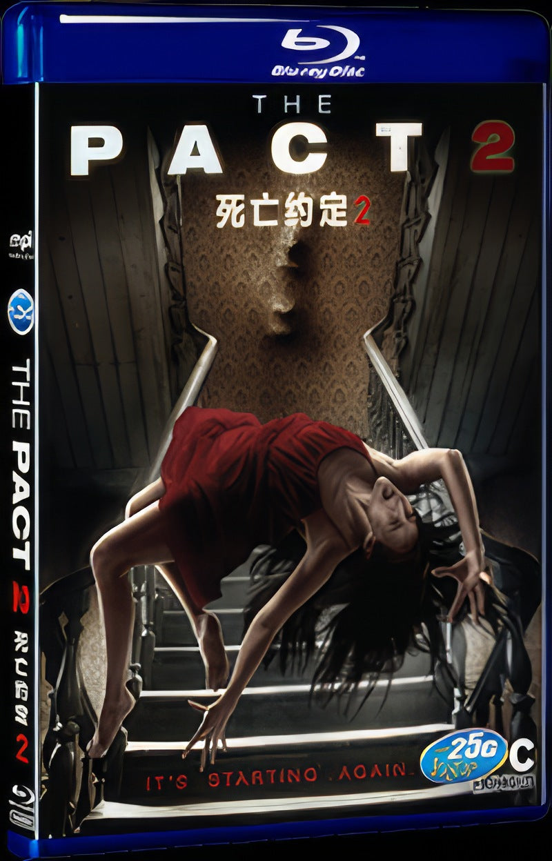 The Pact II (2014) Movie 1-Disc Box Set for Gift Collection Blu-ray