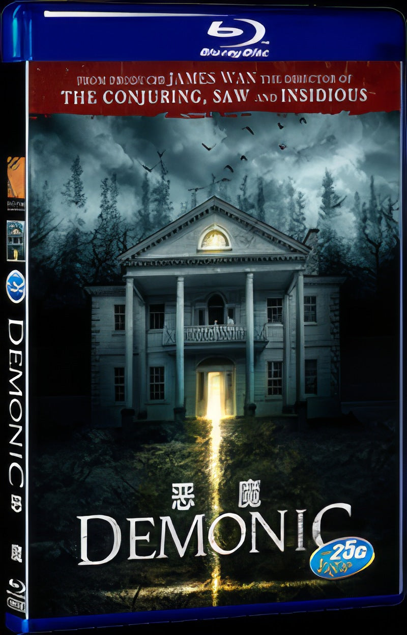 Demonic (2015) Movie 1-Disc Box Set for Gift Collection Blu-ray