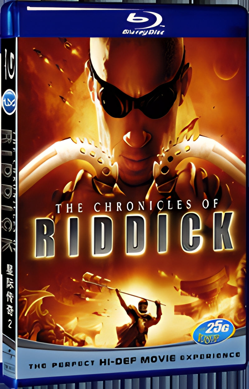 2004 The Chronicles of Riddick 1080P for Gift 1-Disc All RegionPlay Seal Box Blu-ray