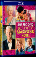 The Second Best Exotic Marigold Hotel (2015) Movie 1-Disc Box Set for Gift Collection Blu-ray