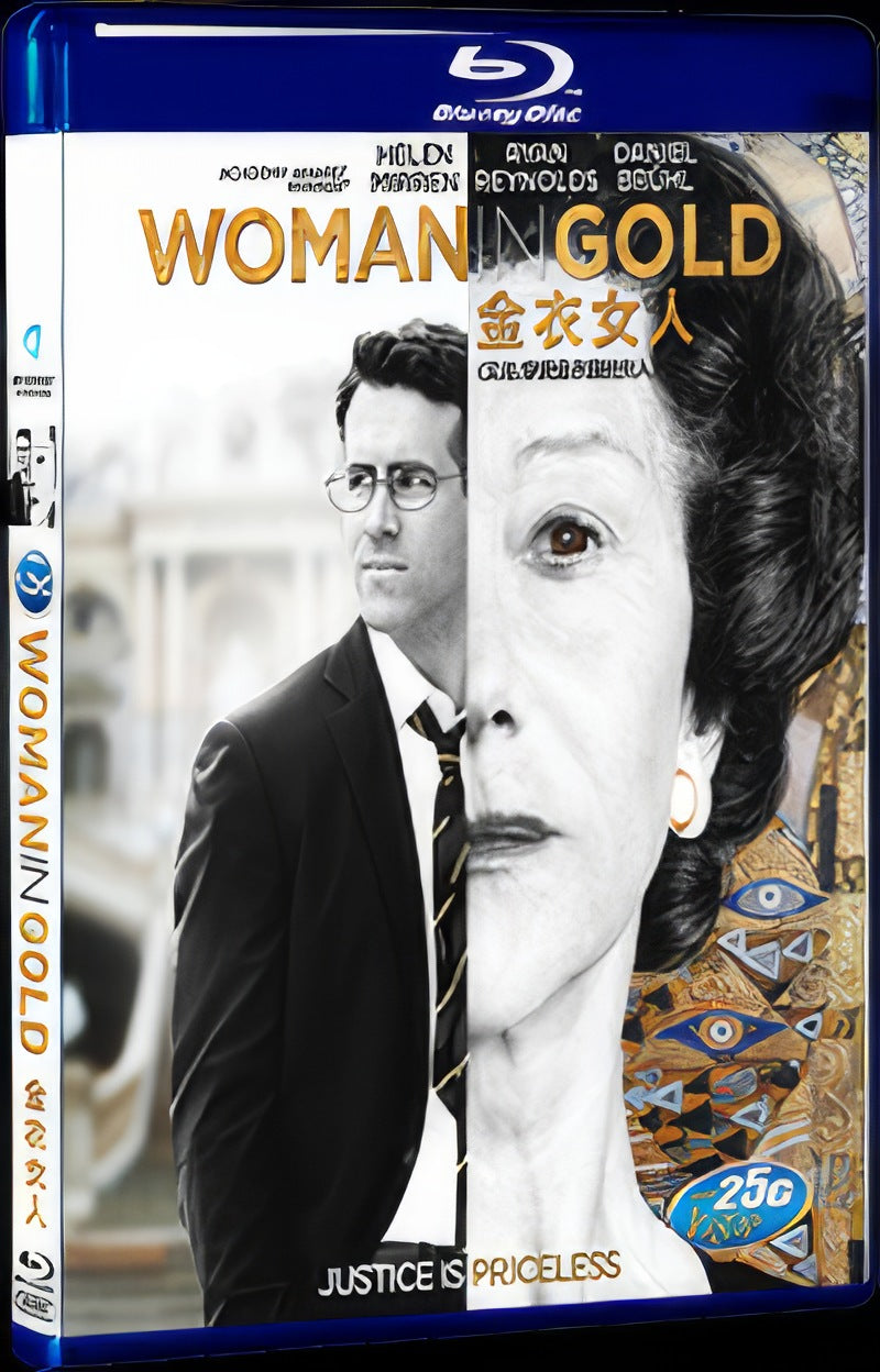 The Woman in Gold (2015) Movie 1-Disc Box Set for Gift Collection Blu-ray