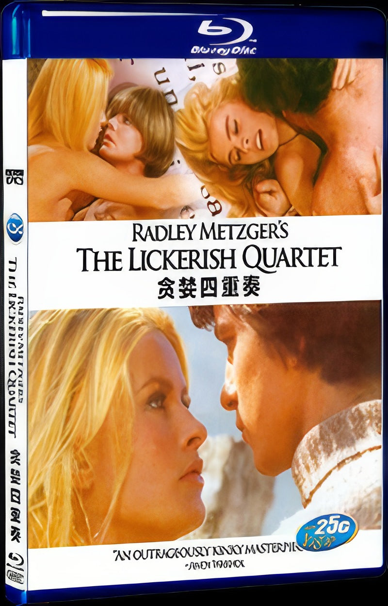 The Lickerish Quartet (1970) Movie 1-Disc Box Set for Gift Collection Blu-ray