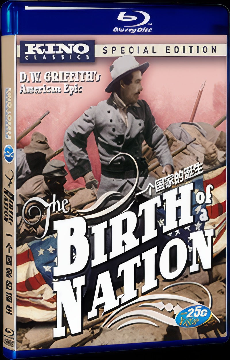 The Birth of a Nation (1915) Movie 1-Disc Box Set for Gift Collection Blu-ray