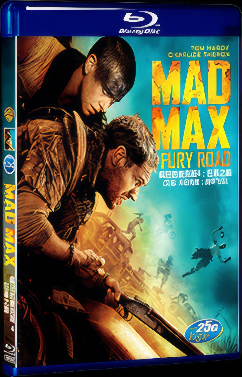 Mad Max: Fury Road (2015) Movie 1-Disc Box Set for Gift Collection Blu-ray