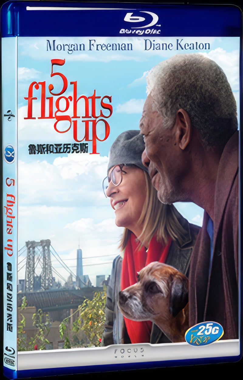 5 Flights Up (2014) Movie 1-Disc Box Set for Gift Collection Blu-ray