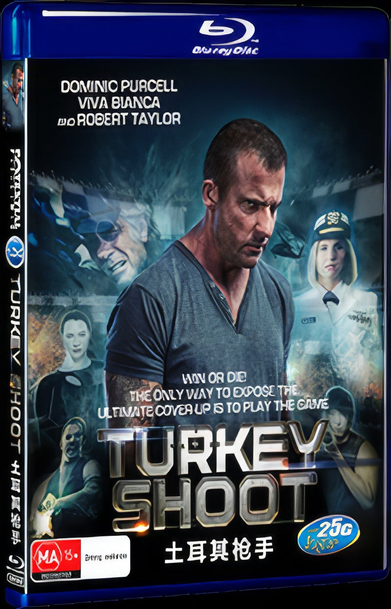 Turkey Shoot (2014) Movie 1-Disc Box Set for Gift Collection Blu-ray