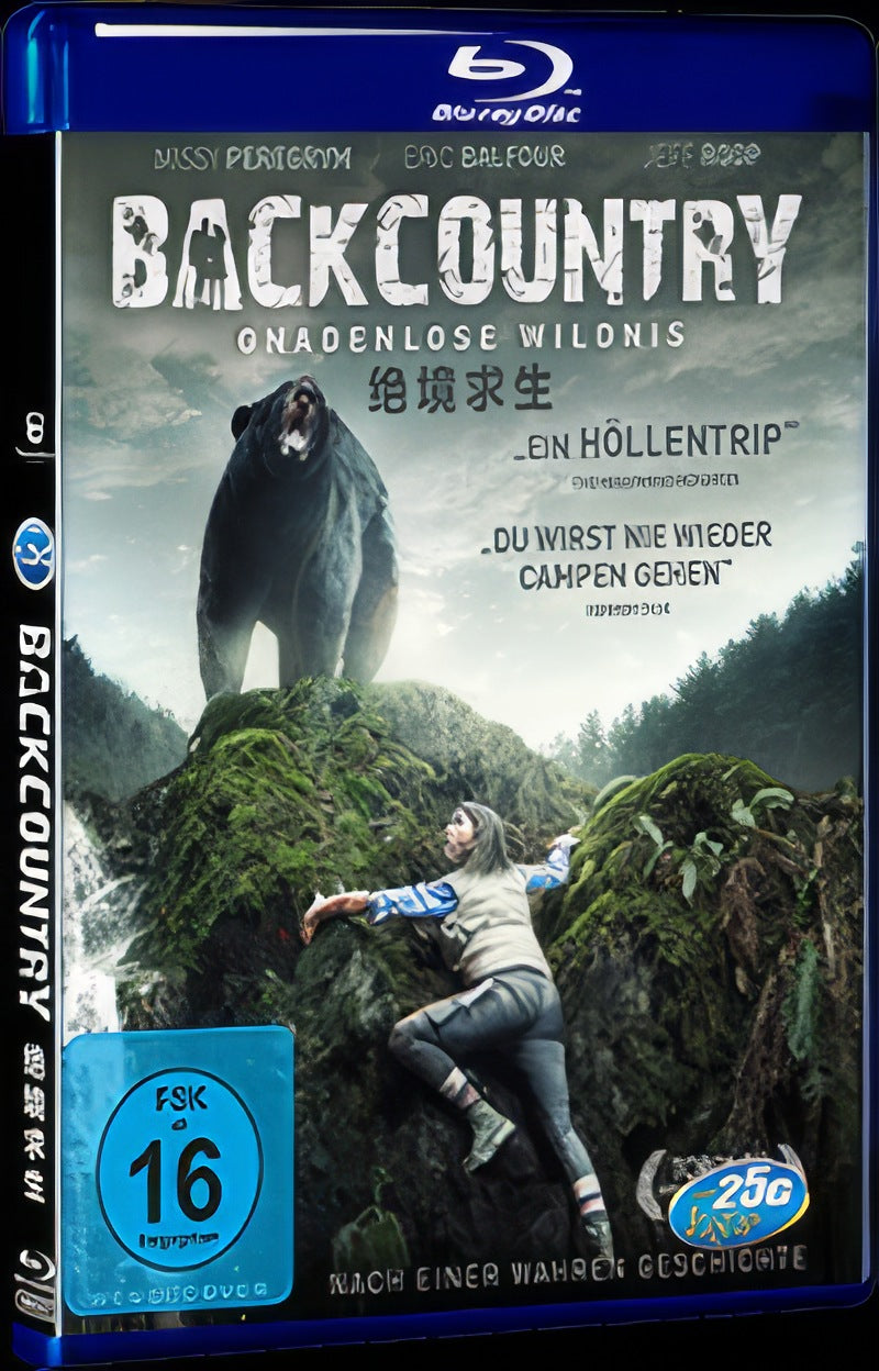 Backcountry (2014) Movie 1-Disc Box Set for Gift Collection Blu-ray