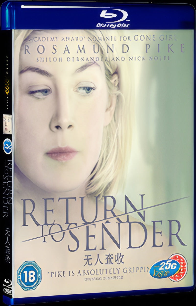 Return to Sender (2015) Movie 1-Disc Box Set for Gift Collection Blu-ray